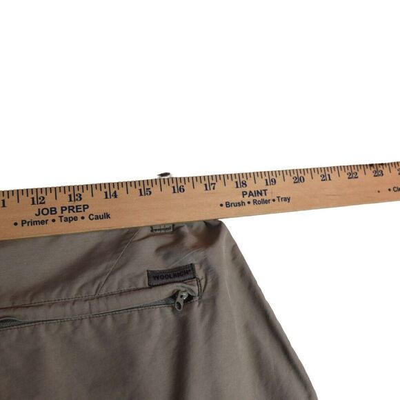 WOOLRICH MENS SHORTS SIZE 34 TAN SHORT PANTS UTILITY ZIP POCKETS HIKING WALKING - Picture 6 of 8